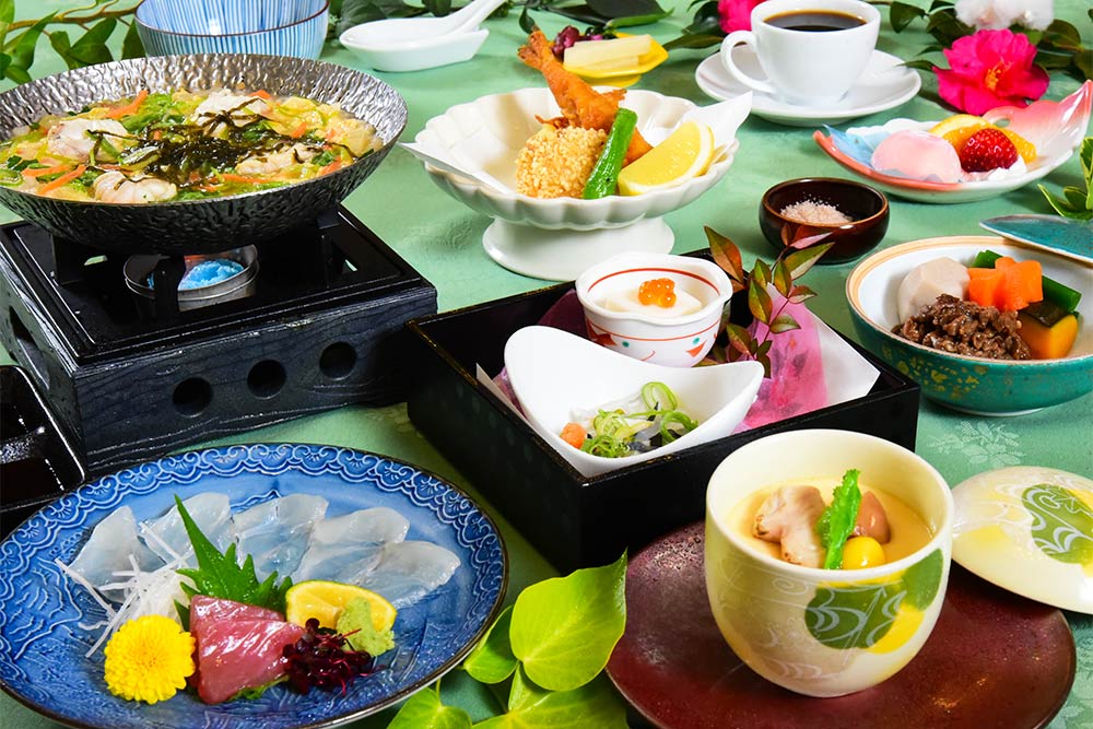 「ふぐ御膳」「ふぐ会席」